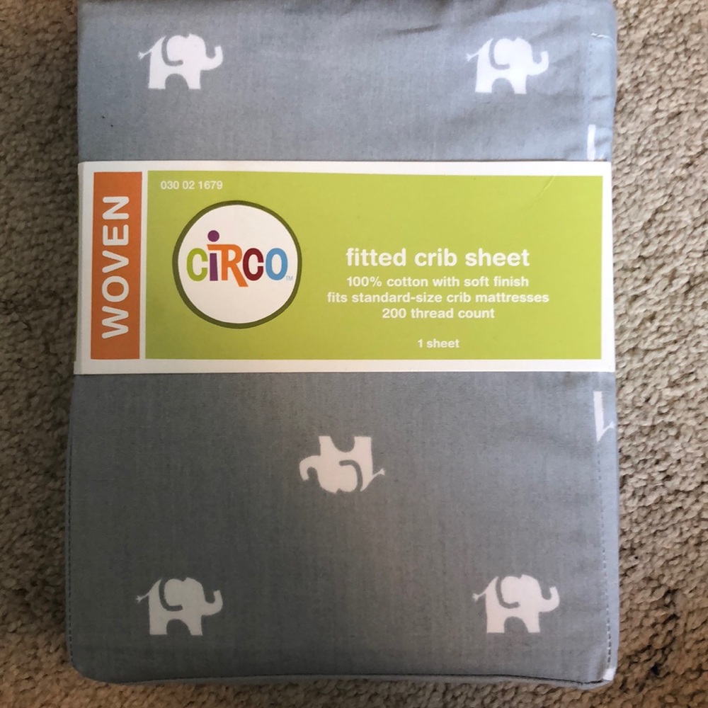 Flat crib sheet